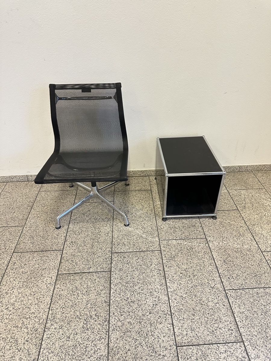 Eames Sedie: Vitra Bürostuhl Eames EA 107 Netz – Usato da Grenchen venduto da Design-Outlet 7