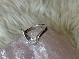 Silberring 925, modernes Design