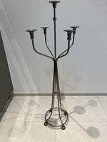 Nawan Kerzenständer Metall, 5-armig, Top Zustand! H 115 cm