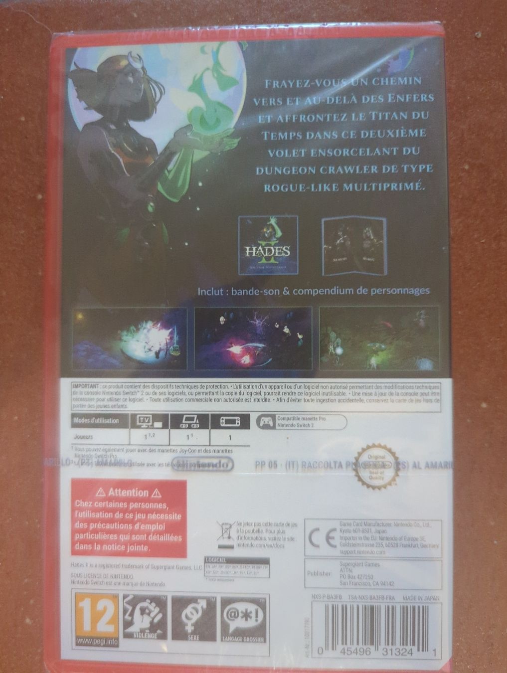 Nintendo Jeux: Hades 2 - Nintendo Switch 2 Edition – Neuf avec emballage d'origine à Seseglio par Stebu74 1
