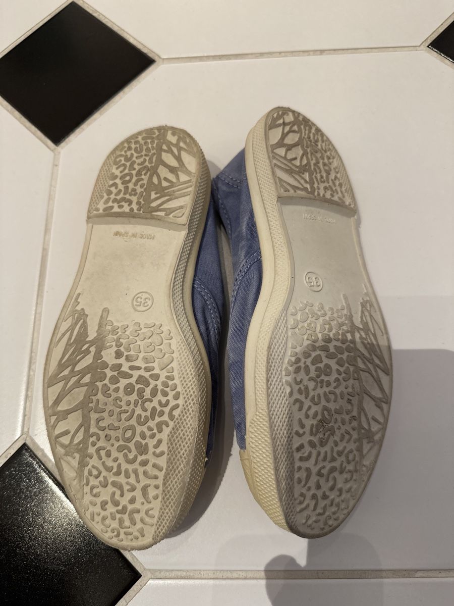 Scarpe da uomo: Blaue Natural World Schuhe Gr. 35 – Usato da Neftenbach venduto da panam4 1