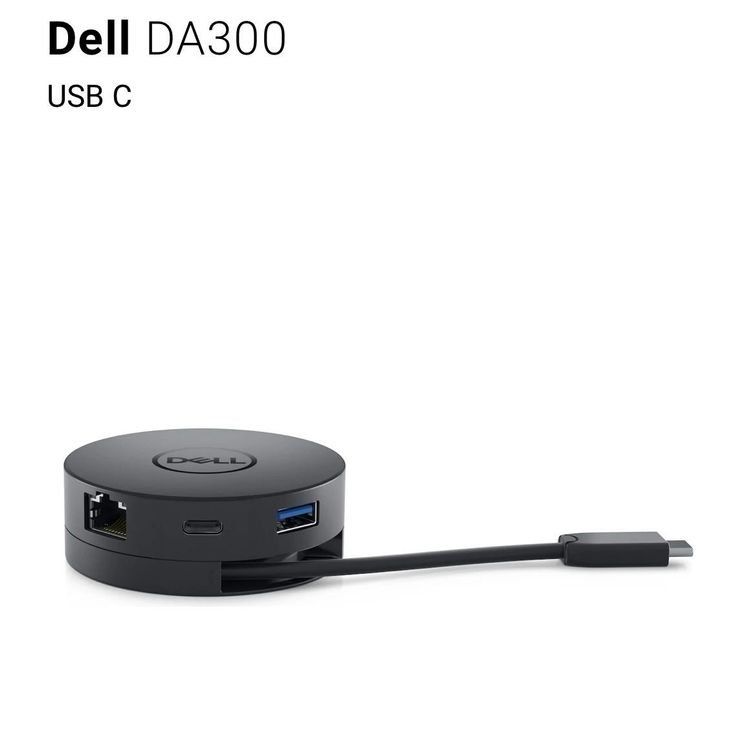 Dell Docking station: Dell Mobile Adapter DA300 Docking (Dockingstation + USB Hub) – Usato da Riehen venduto da Lord7M7 4