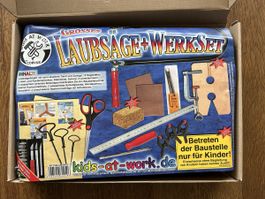 Laubsäge+Werkset Kinder Bastelset Neu