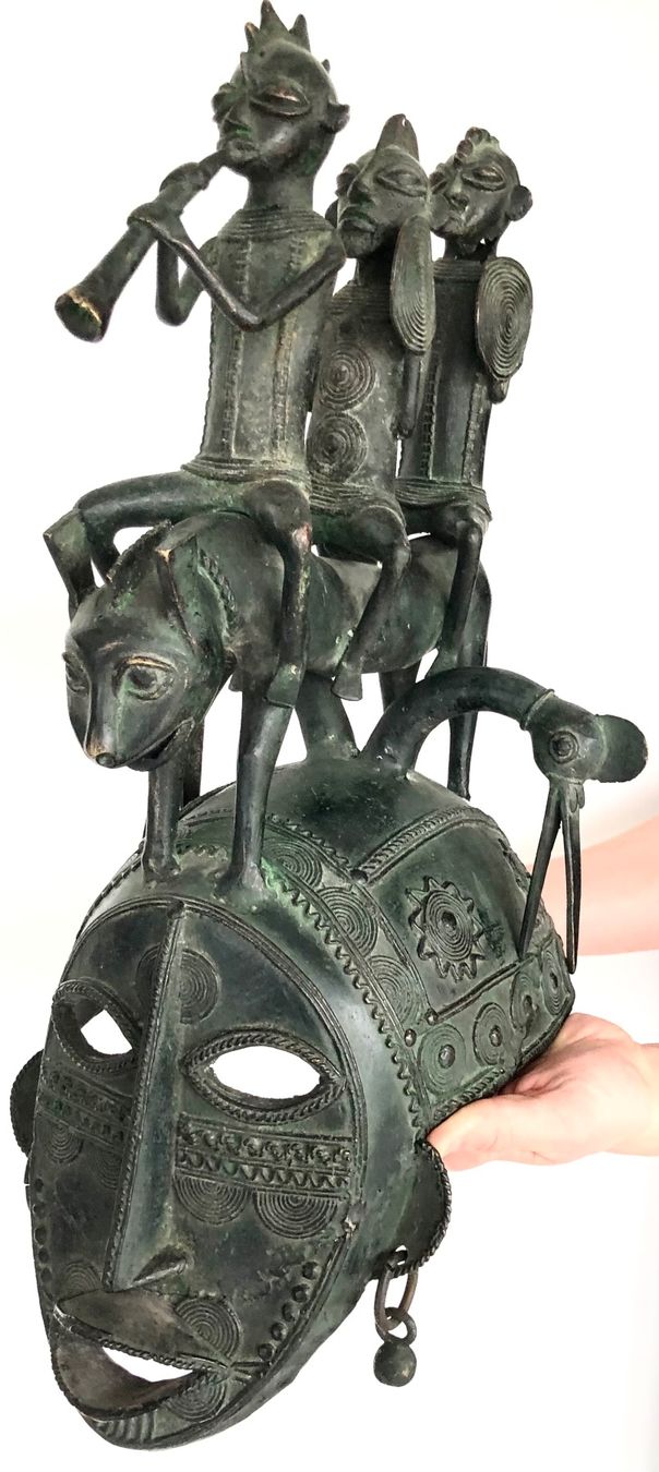 Skulpturen & Statuen: Mega XXL feine alte Bronze Skulptur Höhe 52 cm Kg 7,2 – Gebraucht aus Rüthi (Rheintal) von Kunsthaus777 2