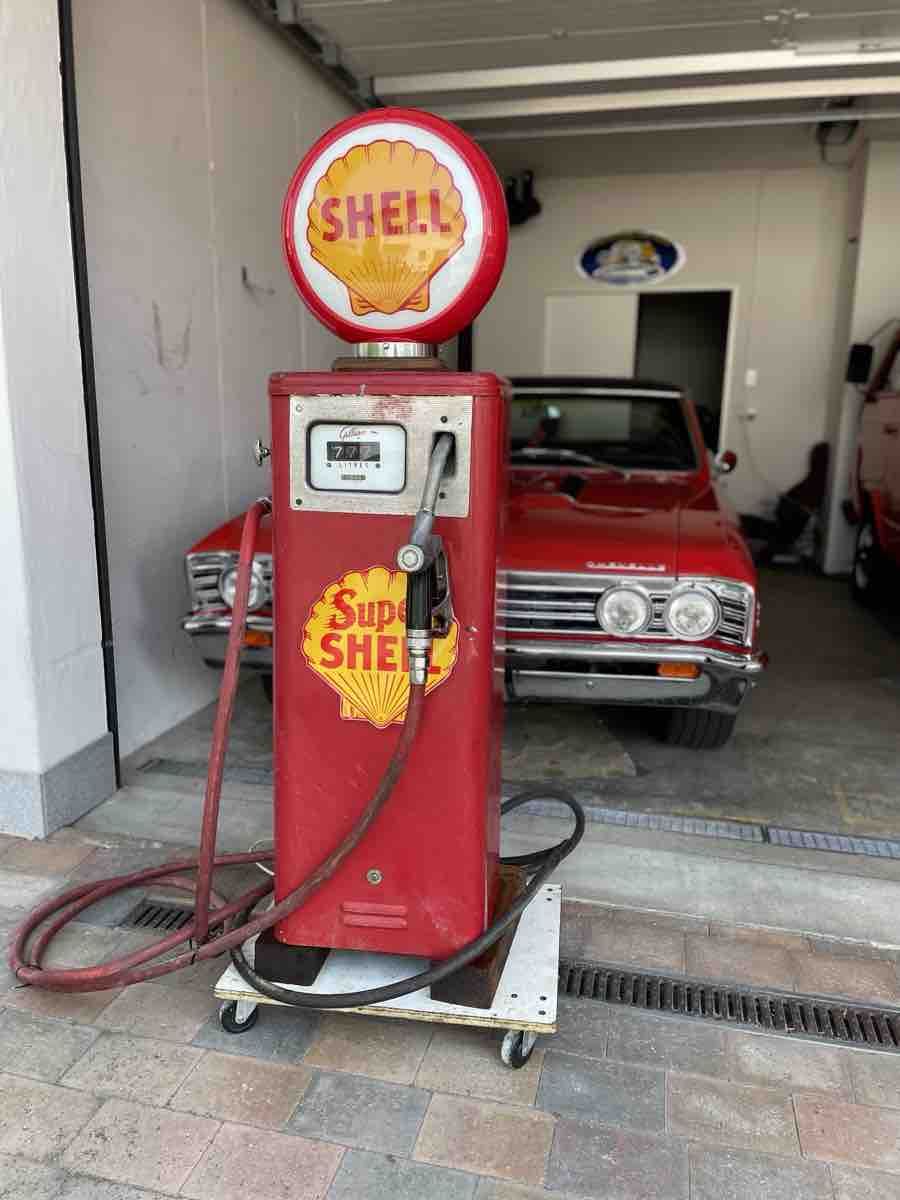 Shell Altre raccolte & rarità: Tanksäule Shell Texaco Tokheim 1950/1960 – Usato da Sempach venduto da CU2times