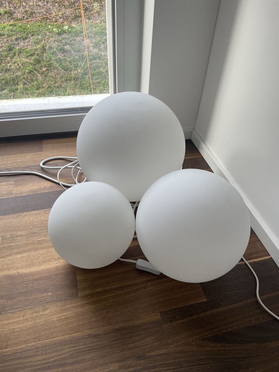 Lampade: 3 Kugellampen – Usato da Müllheim-Dorf venduto da Wilernaescht