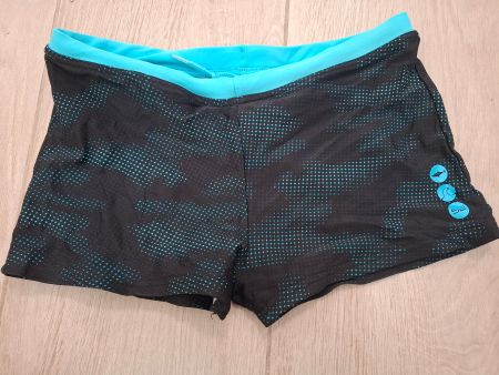Badehose Jungen Gr. 146/152 Shark blau schwarz Badeferien