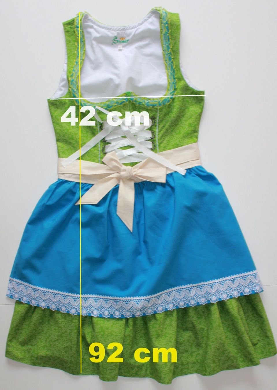 Costumi: Dirndl STOIBER t. 36 - Oktoberfest  Beer – Usato da Peseux venduto da Gilloss 1