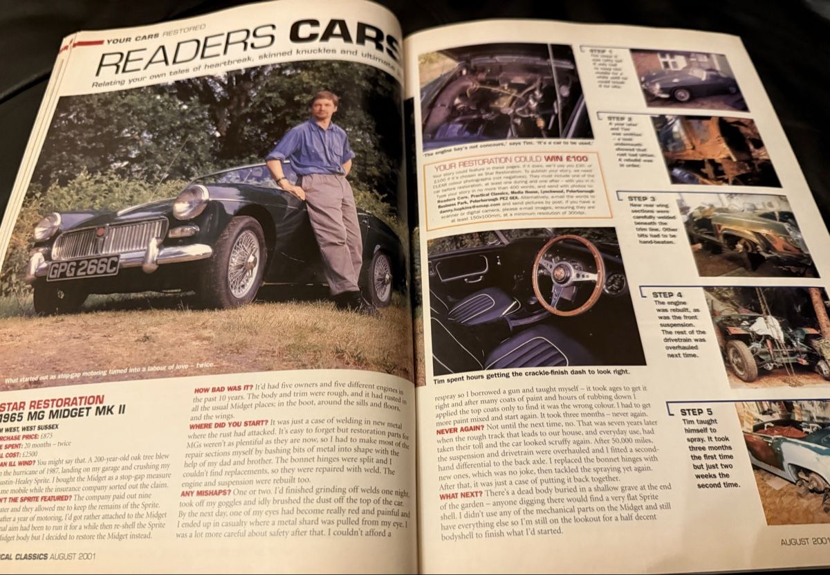 Riviste & Magazine: Practical Classics/10/2001/180 S./Oldtimermag. – Usato da hunzenschwil venduto da Oldipark 6