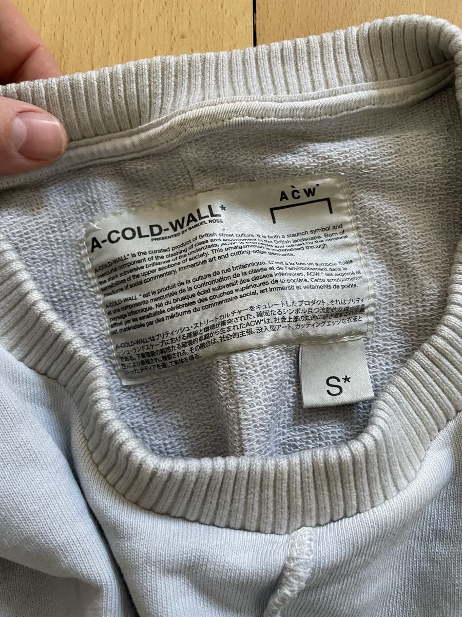 Maglioni & Felpe: A-Cold-Wall Pullover Gr.S, selten getragen. – Usato da St. Gallen venduto da phi_rj67 4