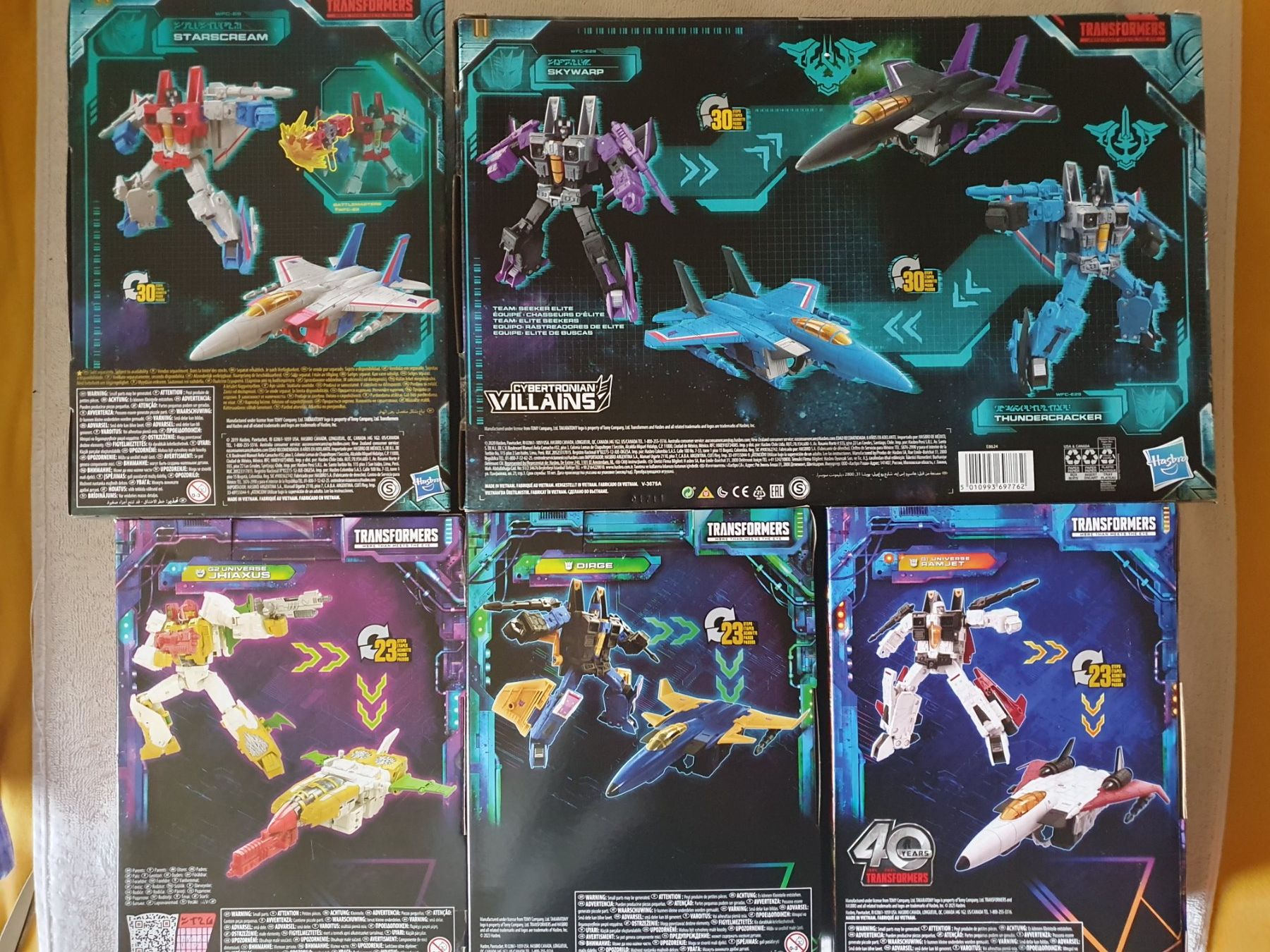 Hasbro Figuren: Transformers Earthrise und Evolution 6 Stück original Hasbro – Gebraucht aus Bern von Fullthrottle 1