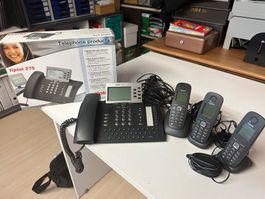 Telefonset Tiptel 275 + Gigaset A540 Telefone
