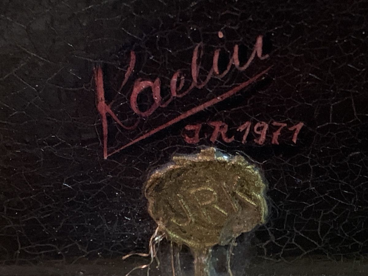 Dipinti: KÄLIN JOSEPH RICHARD 1918-1993 Einsiedeln – Usato da Wolfhalden venduto da SecondAntique 4