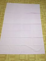 2 alte Bettleintücher aus Baumwolle / 240 cm auf 160 cm