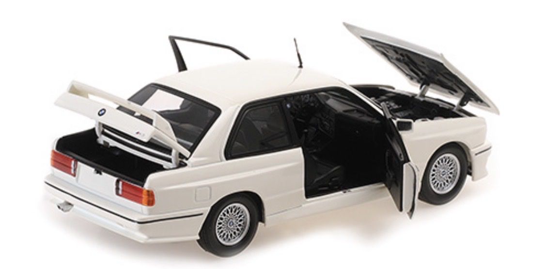 BMW Modellini d'auto: BMW M3 E30 weiss Minichamps 1:18 – Nuovo e nell'imballaggio originale da Luzern venduto da aa43modelcars-Luzern 1