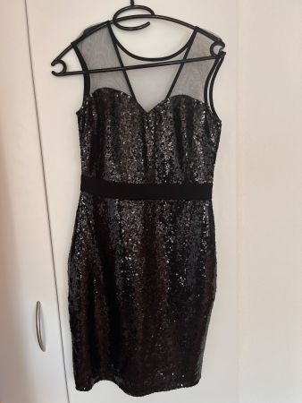 Pailletten-Kleid Gr.S