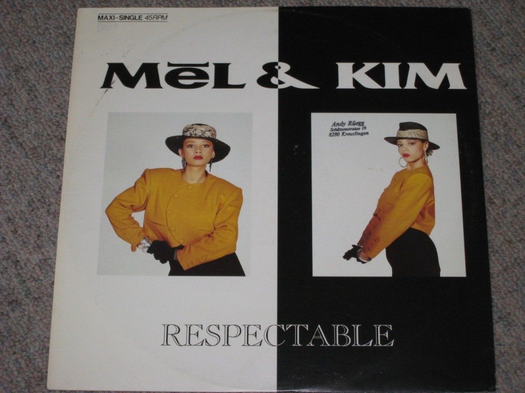 Schallplatten: MAXI - MEL & KIM - RESPECTABLE – Gebraucht aus Steckborn von Quo7