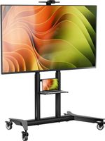 Rollbarer TV-Ständer 55-90 Zoll höhenverstellbar bis 75kg