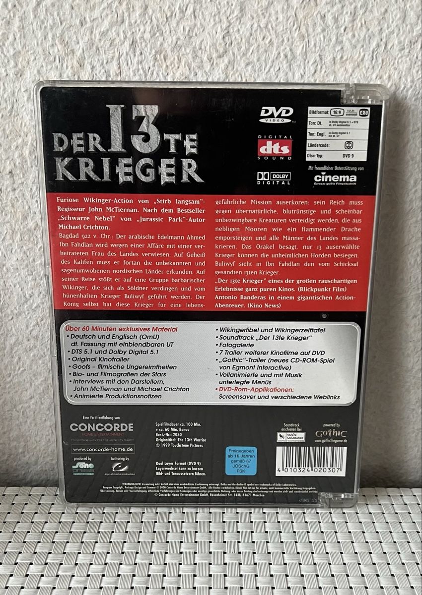 Tutti i DVDs: Der 13te Krieger - DVD – Usato da Flawil venduto da NiceT 1