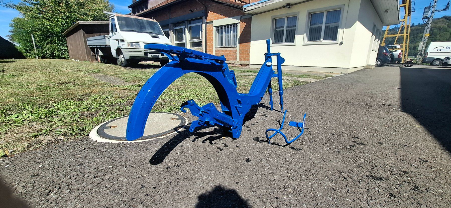 Puch Mofas: Mofa Rahmen Blau – Gebraucht aus Rothrist von JLT__2007 3