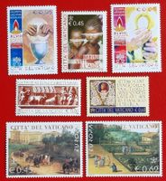 VATIKAN 5 SÄTZE UA AIDS AFRIKA WEIHNACHTEN 2004** POSTFRISCH