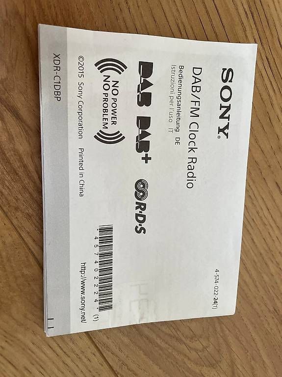 Wecker: Radiowecker DAB/DAB+ von Sony – Gebraucht aus Schaffhausen von sta_7yws 4