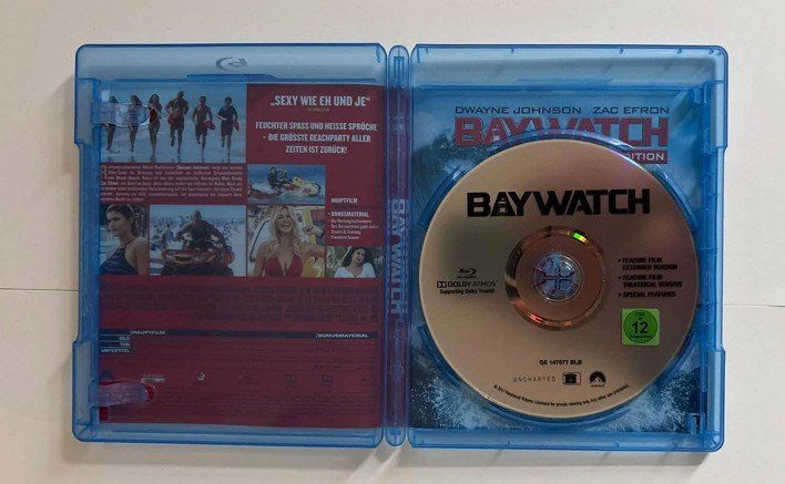 Tous les DVDs: Baywatch (2017) Dwayne Johnson Blu-ray – D'occasion à lupfig par maniacs666 1