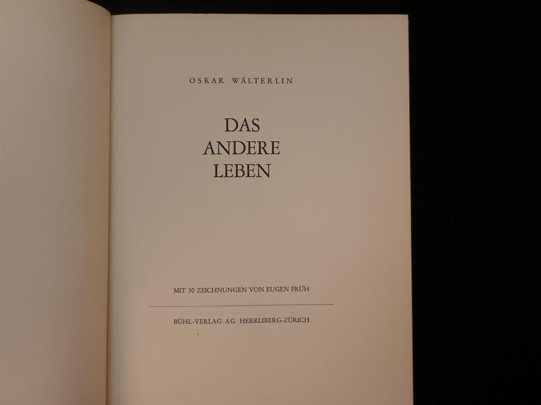 Dipinti: Oskar Wälterlin / Eugen Früh – Usato da Gutenswil venduto da Optico 3