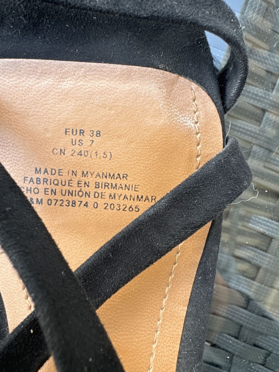 H&M Scarpe da donna: Sandalen (38) – Usato da Vezia venduto da sidu03 3