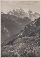 La Creusaz  VS  -  Vue sur la Creusaz et le Mont Blanc