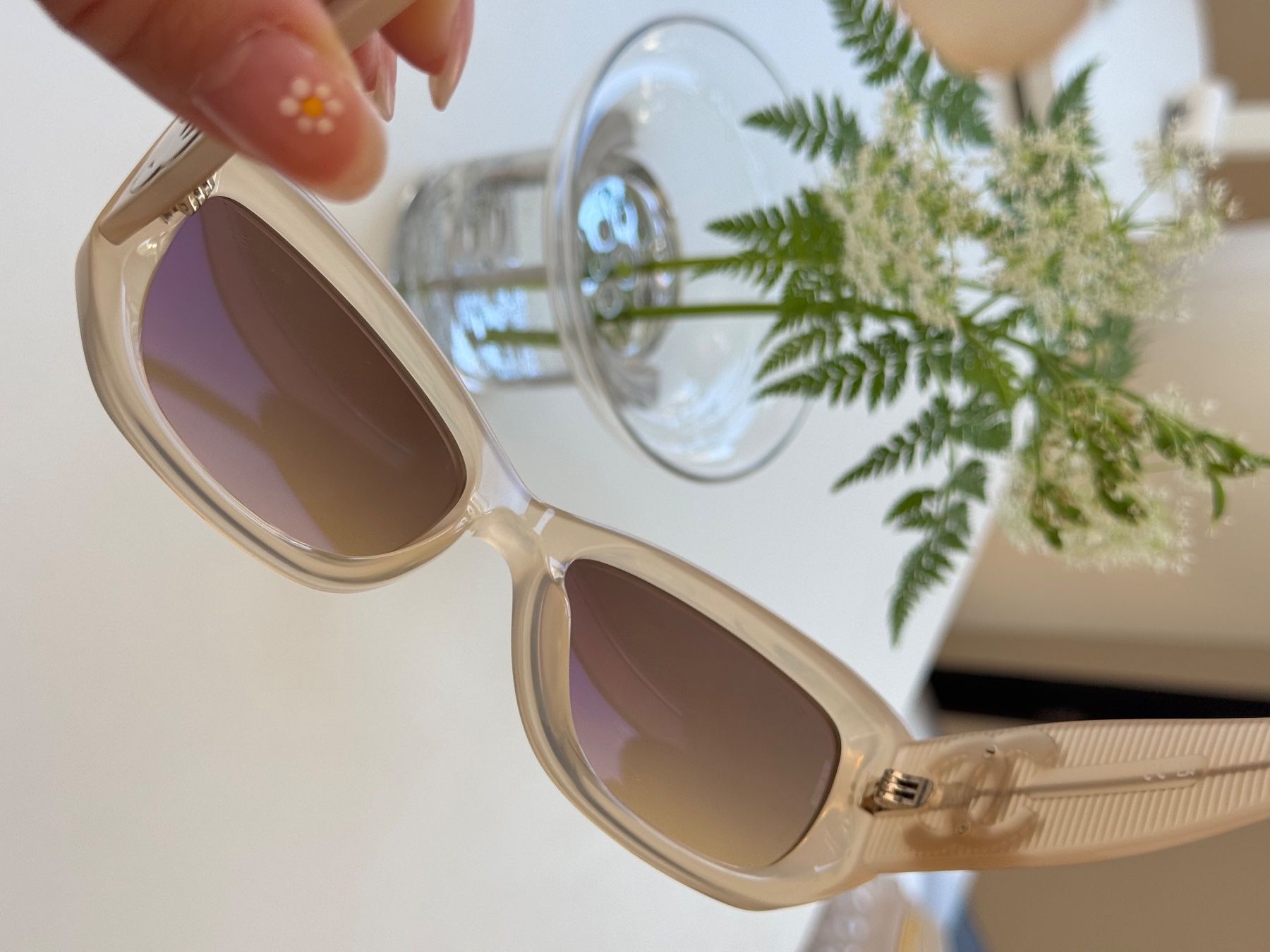 Brillen & Gläser: CHANEL RECTANGLE SUNGLASSES – Neu und originalverpackt aus Zürich von camenk 4
