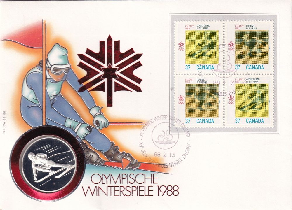 Olympische Winterspiele 1988 Kaufen auf Ricardo