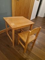 Bureau en bois pour enfant