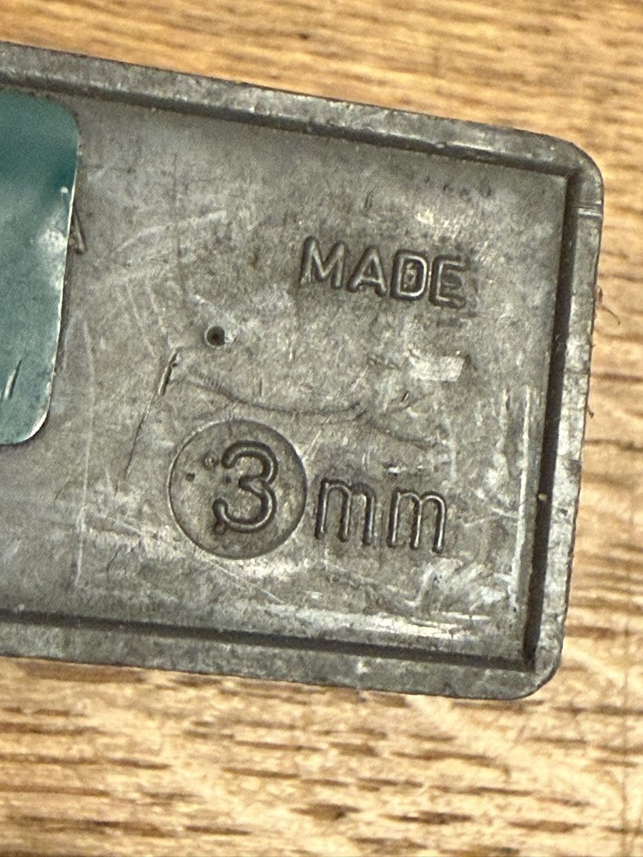 Timbri: Antike Schlagstempel Buchstaben Punze 3 mm – Usato da Goldach venduto da Messerguru 5