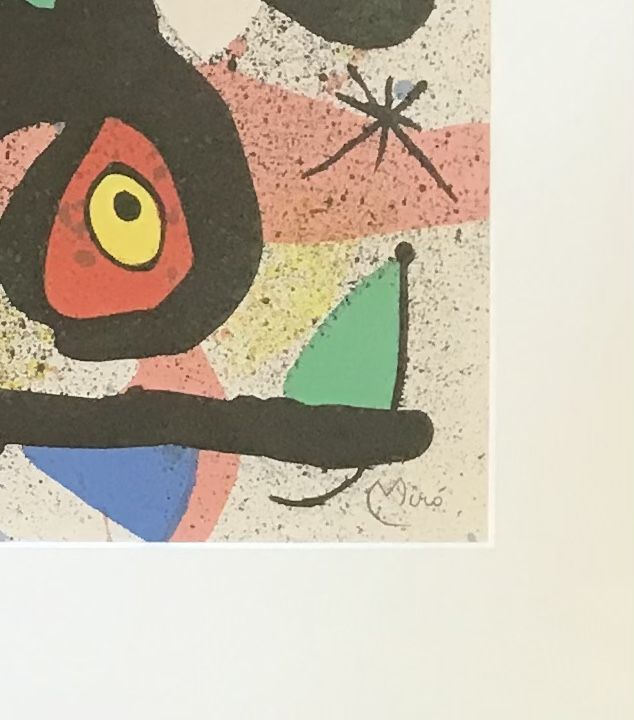 Grafiken & Lithographien: Miro Joan lithographie originale 27,5 x 57 cm – Gebraucht aus Penthaz von Petrus45 2