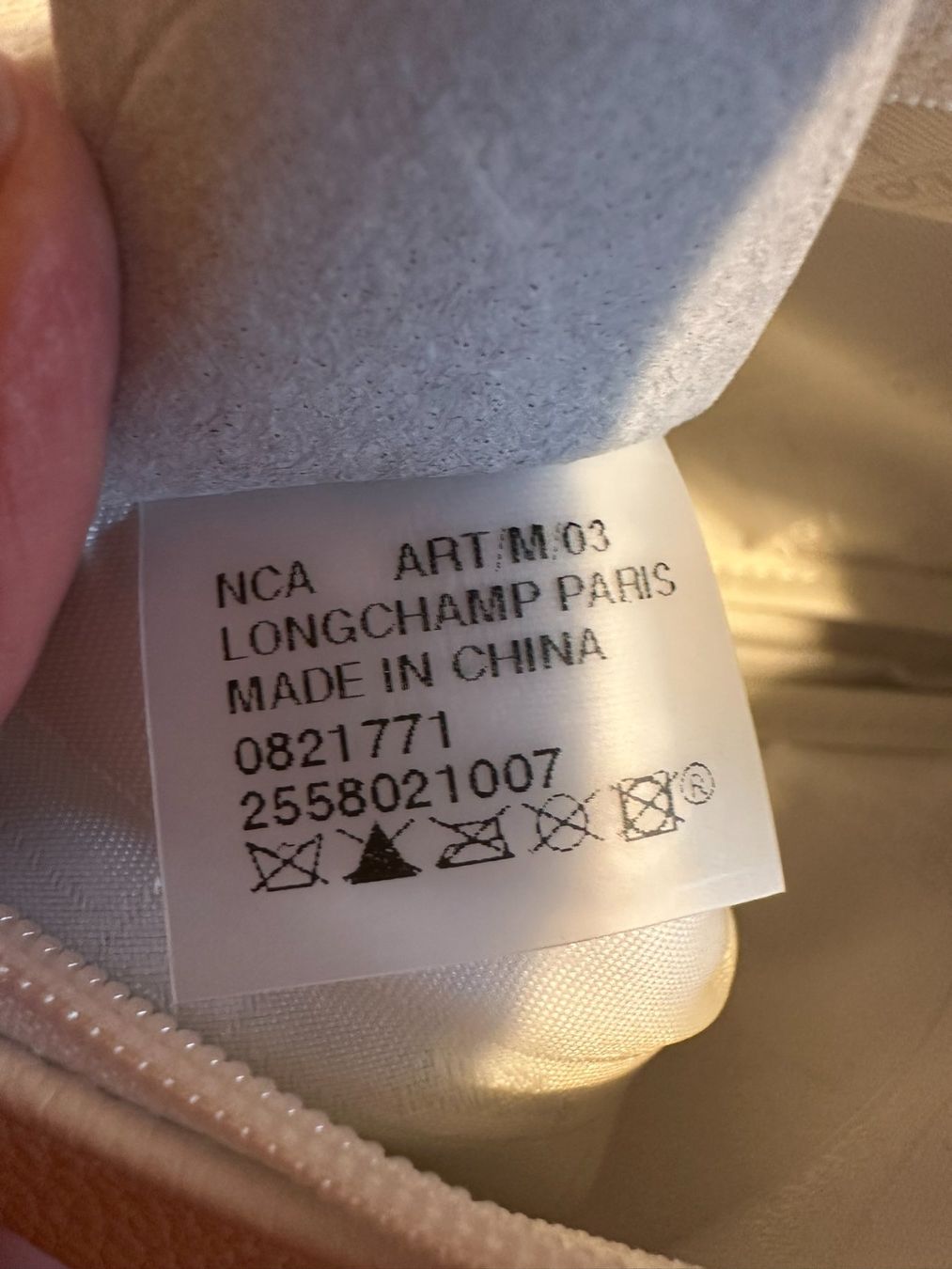 Longchamp Sacs femmes: Longchamp sac baguette blanc – Neuf (Voir description) à Bernex par euma1976 3