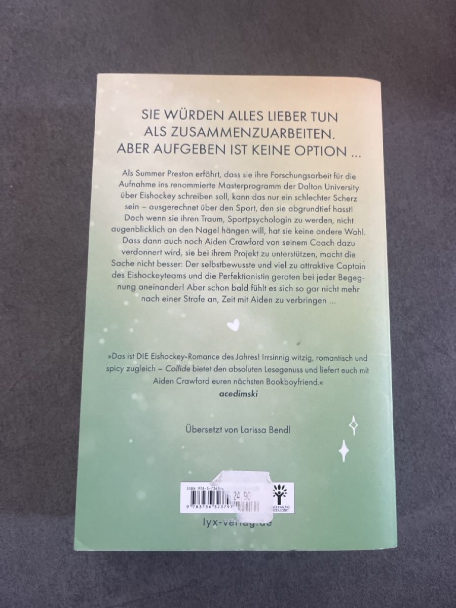 Bücher: Collide von Bal Khabra – Gebraucht aus Tägerig von leo_j7br 1