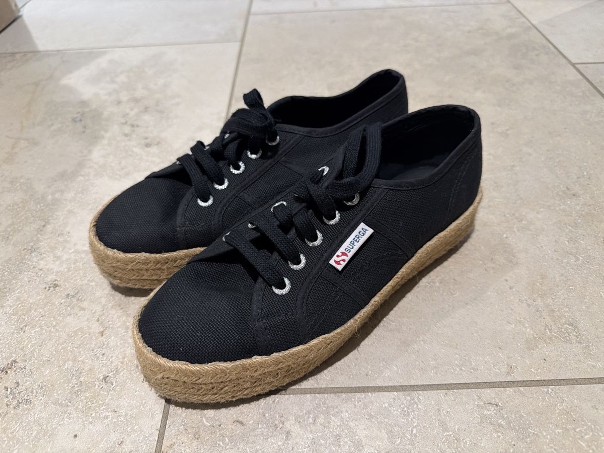 Superga Scarpe da donna: Schwarze Superga Sneakers Gr. 38 – Nuovo (secondo la descrizione) da Eschen venduto da 14Jessica14
