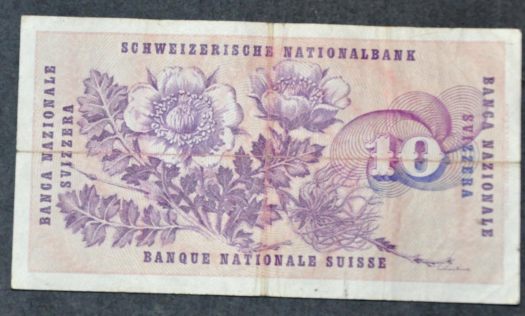 Banconote: 10 Franken Noten – Usato da Andwil TG venduto da Wanton25 3