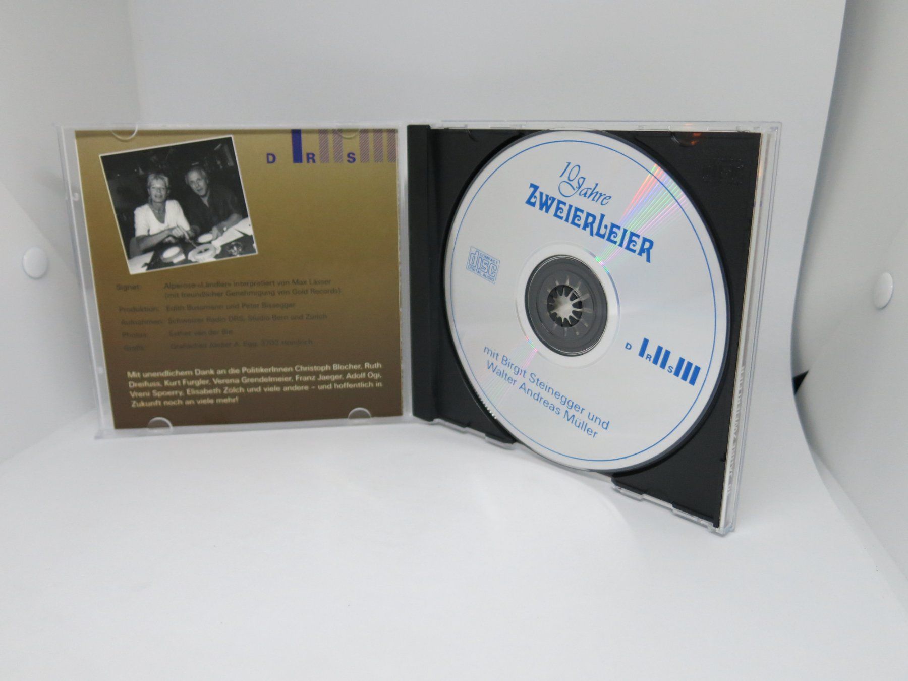 CD: CD: 10 Jahre Zweierleier - Birgit Steinegger Walter Andreas – Usato da Ernetschwil venduto da luisvonerni 1