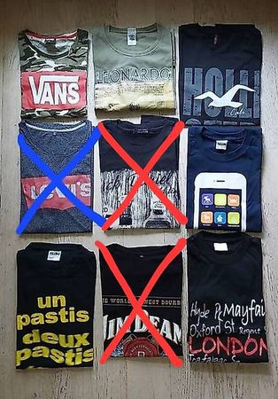 neue T-Shirts XL/L,  Stk. ab