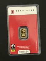 Goldbarren 1 g Bern Kantonal Bank