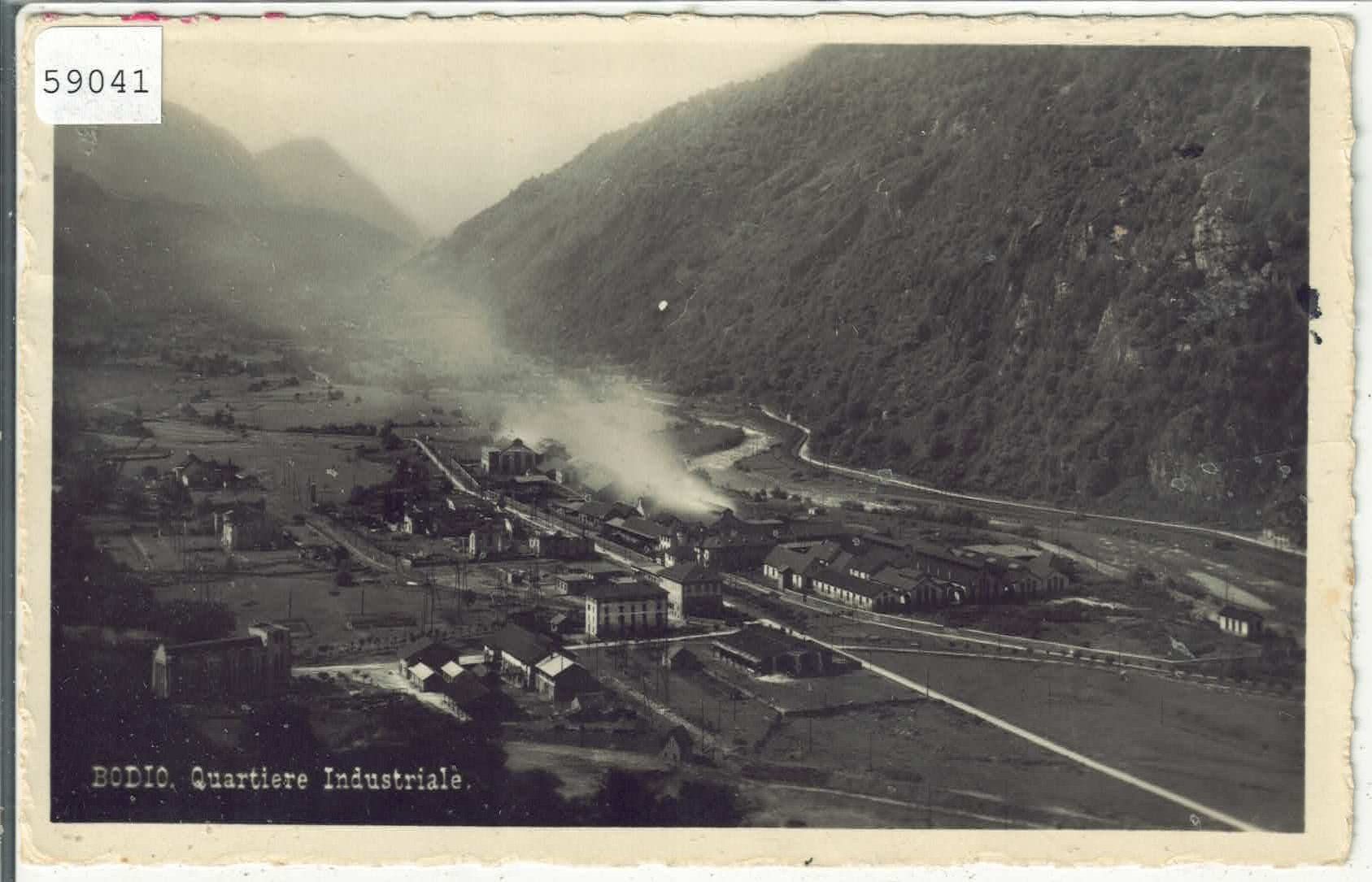 Cartoline postali: Bodio - Quartier Industriale – Usato da Ettingen venduto da Kartenplanet