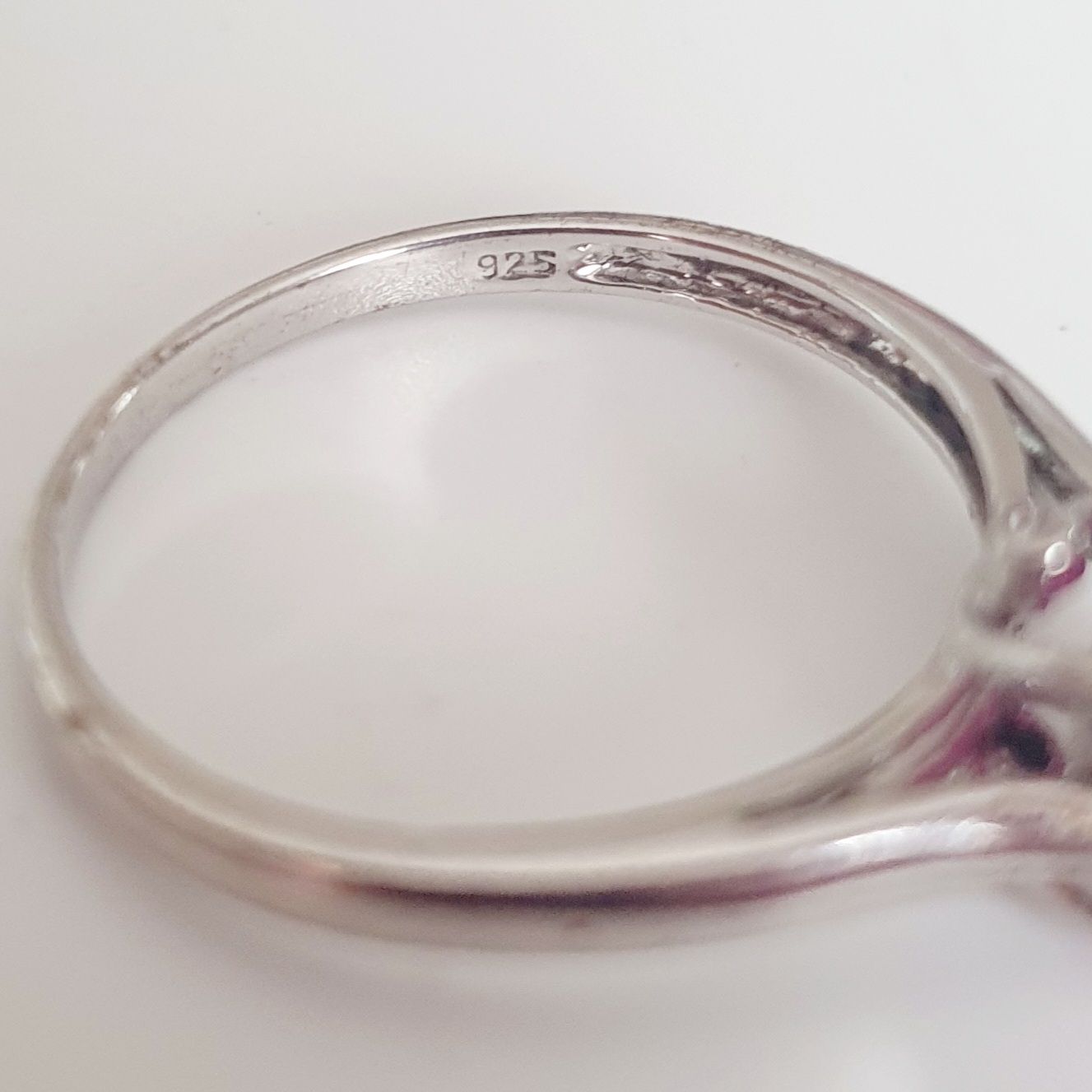 Anelli: Wunderschöner 925 Silber Ring mit rosa Stein, Grösse 17.5 – Usato da Kreuzlingen venduto da Wunderkiste123 7