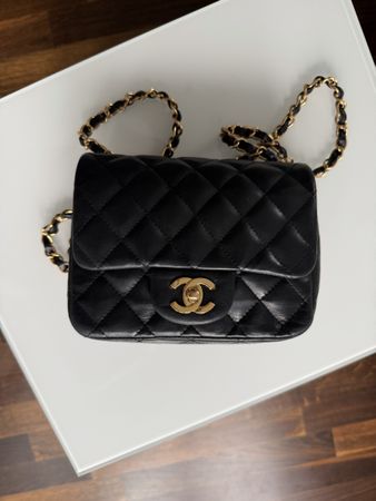 Chanel Mini Classic Handbag Black