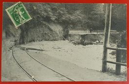 Bex 1910 , Überschwemmungen