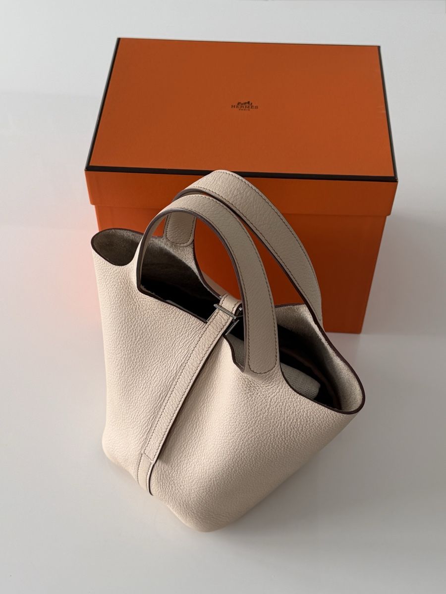 Hermès Borse da donna: Hermès Picotin 18  Nata Tasche  Full set – Nuovo (secondo la descrizione) da Schaffhausen venduto da Sotherbyss 5