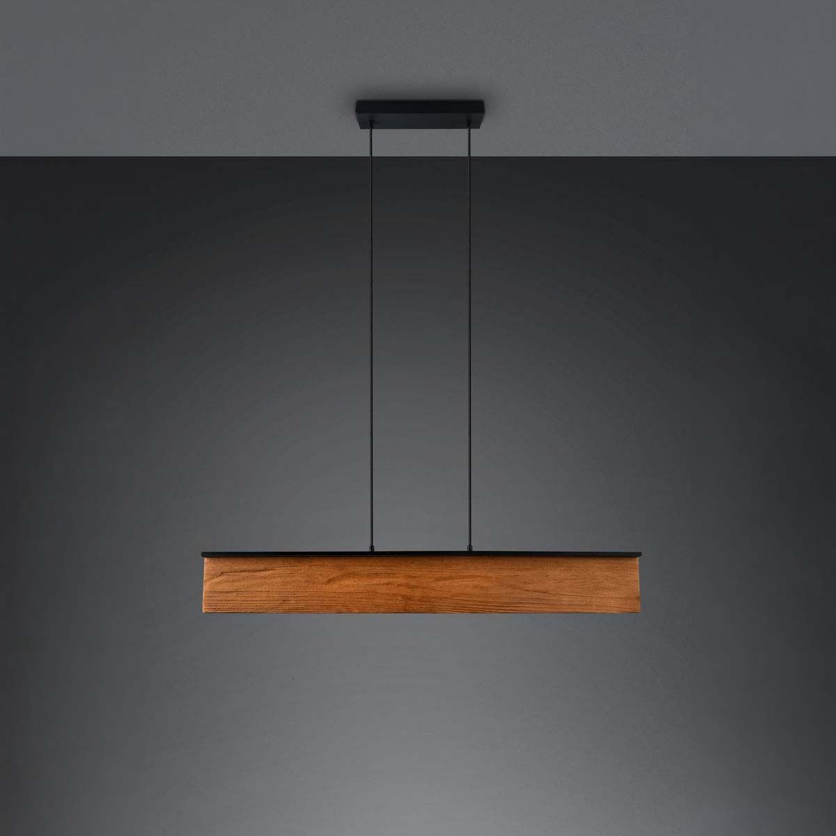 Lampadari & plafoniere: LED Pendelleuchte, Holz, 110 cm x 9 cm – Nuovo (secondo la descrizione) da Kreuzlingen venduto da Smart-Light 5