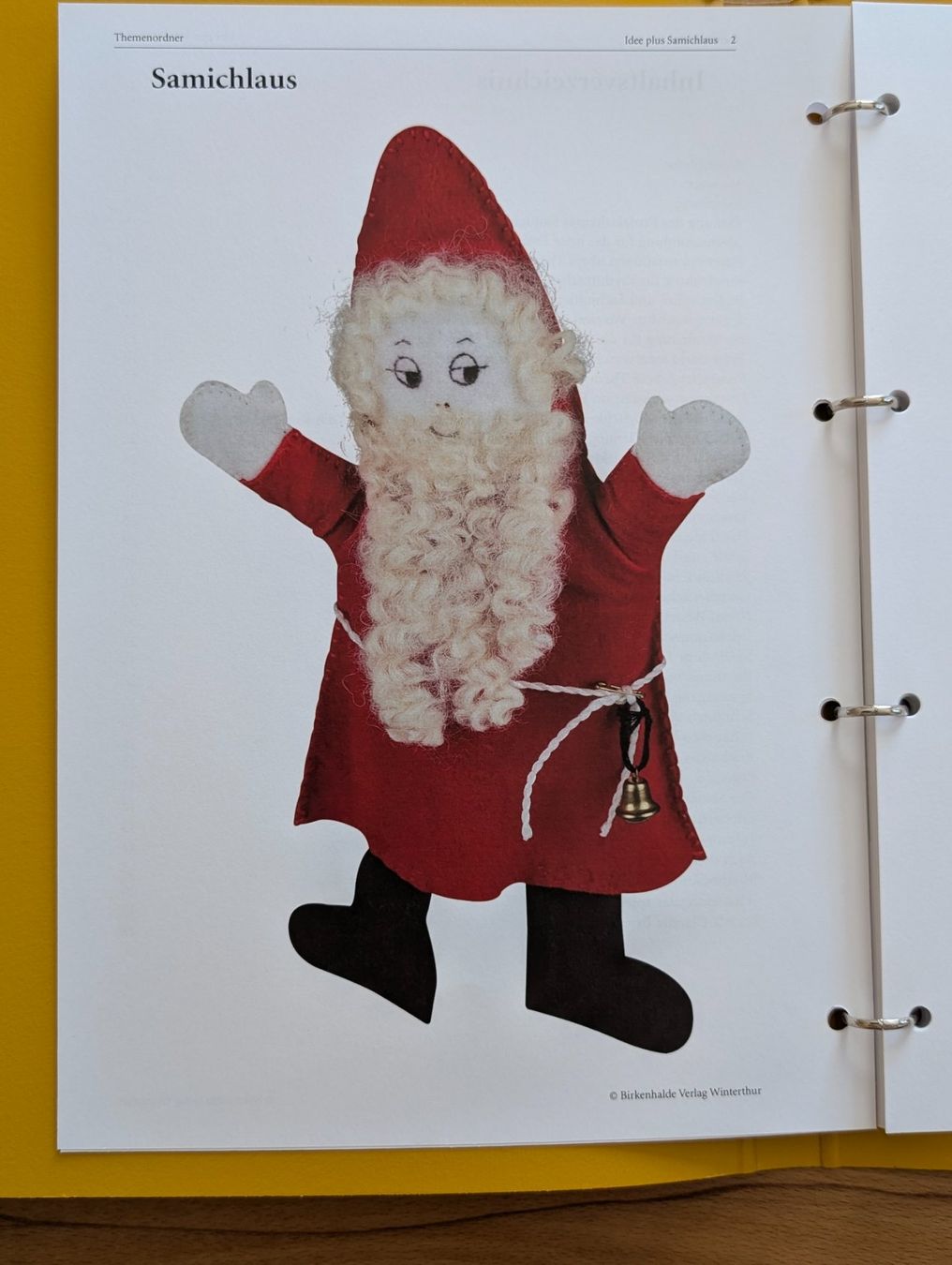 Ordner: Ordner Idee plus Samichlaus Claudia Bryner – Gebraucht aus Weite von Nur63 3