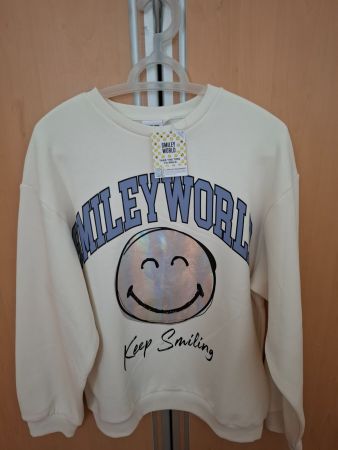 NEU! MIT Etikett, Smiley World Pullover, Grösse 170